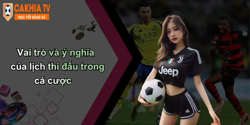 Vai trò và ý nghĩa của lịch thi đấu trong cá cược