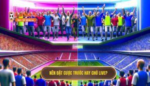 Nên đặt cược trước hay chờ live