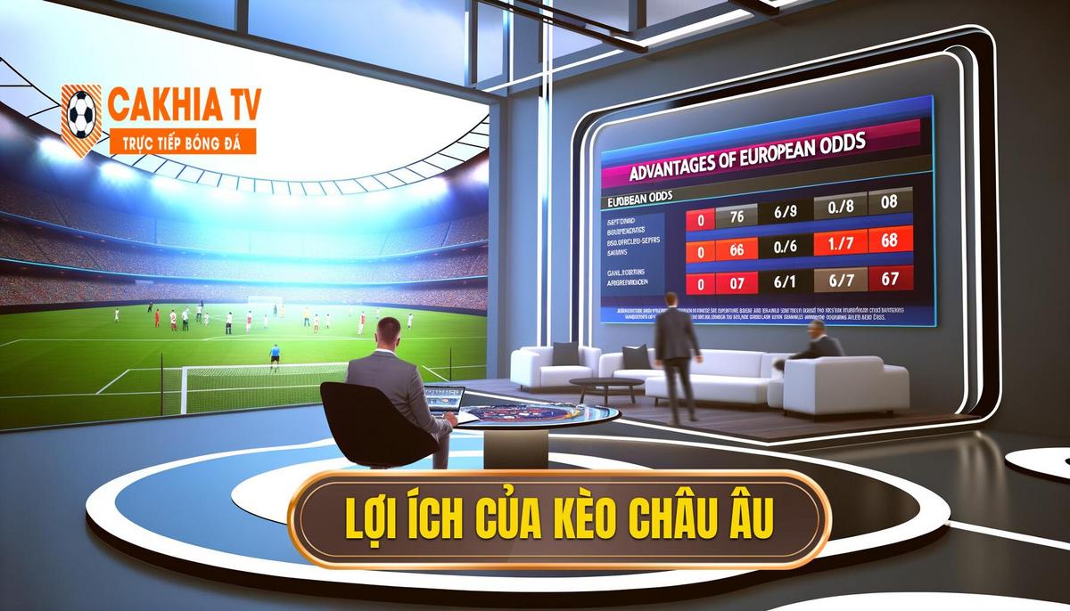Hướng dẫn xem kèo châu Âu tại Cà Khịa 3 Ưu điểm của kèo châu Âu