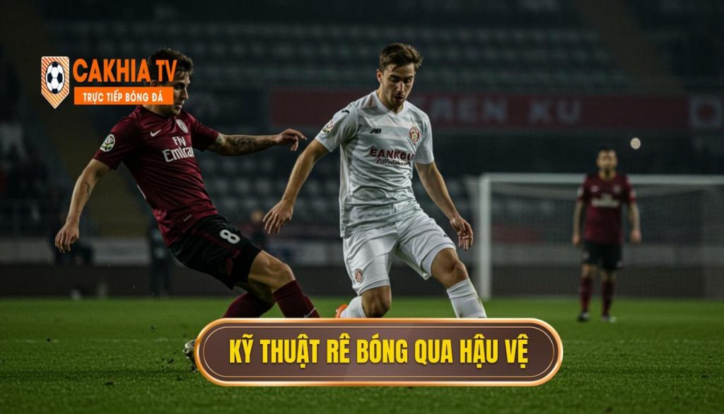 Kỹ thuật rê bóng qua hậu vệ