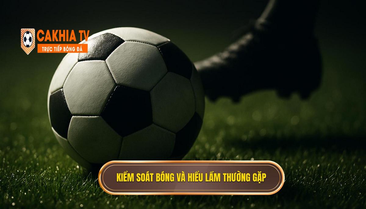 Kiểm soát bóng (Possession) và ngộ nhận phổ biến