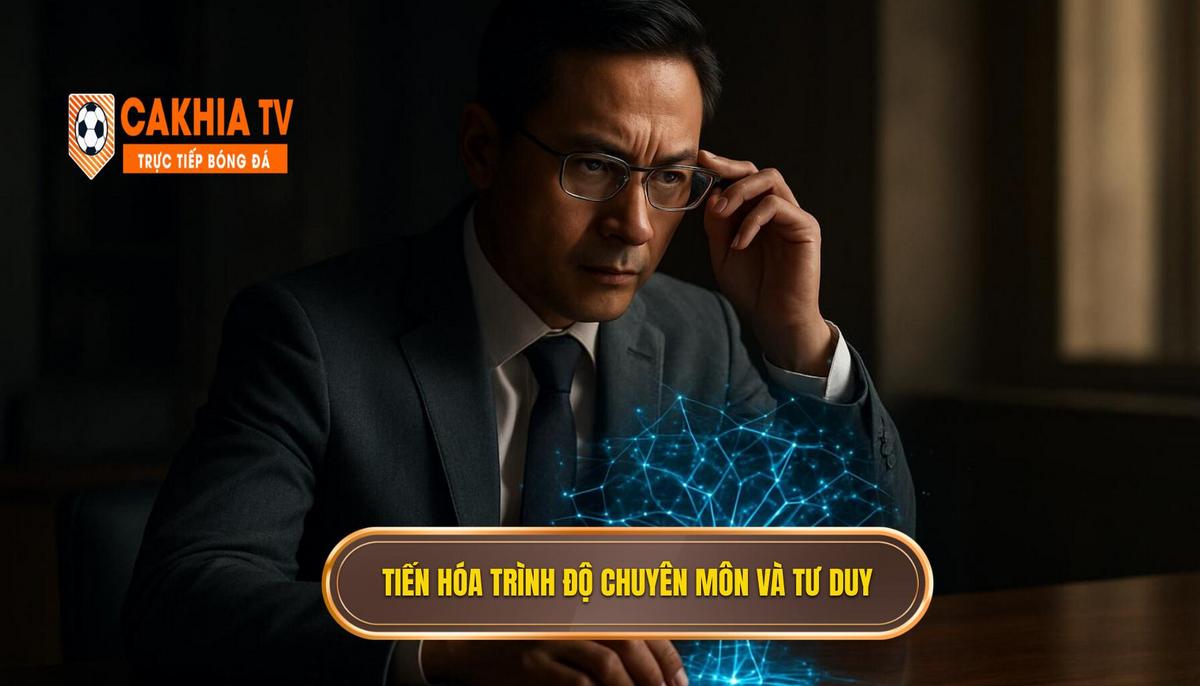 Sự tiến hóa về trình độ chuyên môn và tư duy chiến thuật