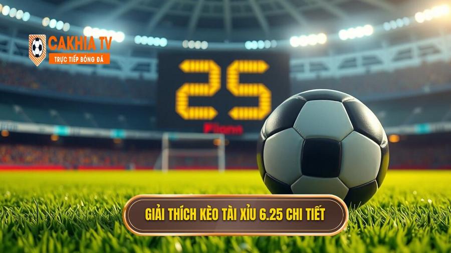 Khái niệm cơ bản: Kèo tài xỉu 6.25 là gì?