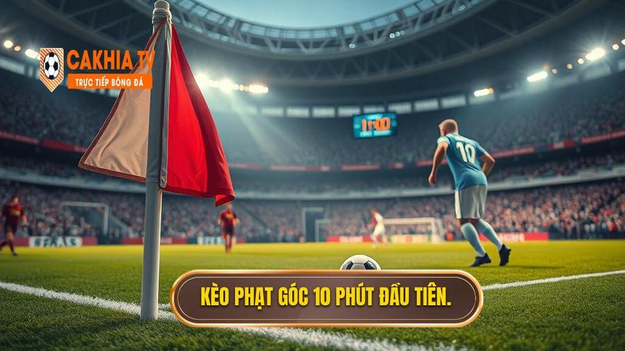 Hiểu đúng về Kèo cược đội nhận quả phạt góc trong 10 phút đầu là gì?