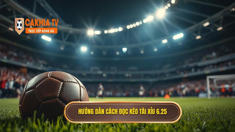 Cách đọc kèo tài xỉu 6.25 chi tiết nhất