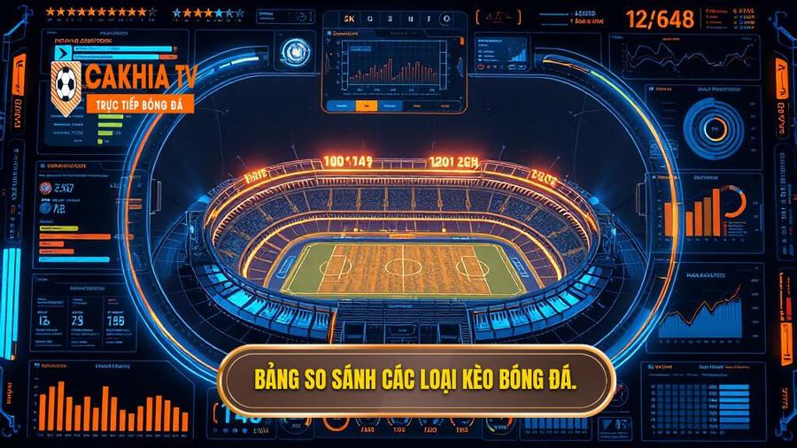 Bảng so sánh các loại kèo phổ biến khi soi kèo trận hot nhất