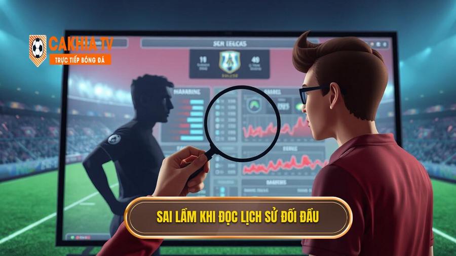 Những sai lầm thường gặp khi đọc lịch sử đối đầu 2 đội